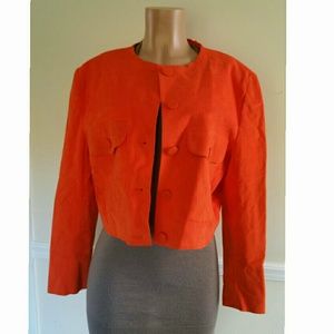 Vintage Bill Blass Cropped Blazer